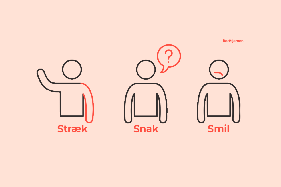 Stræk, snak, smil: Hold øje med tegn stroke - Hjerteforeningen