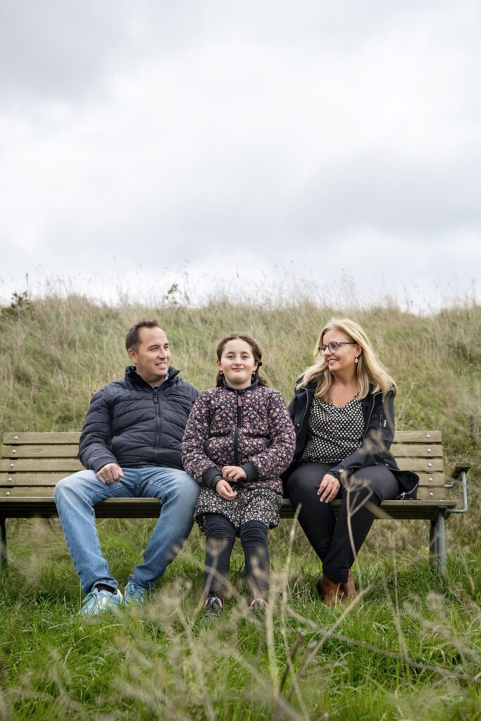 Familen Wiemann.
Foto: Maria Tuxen Hedegaard